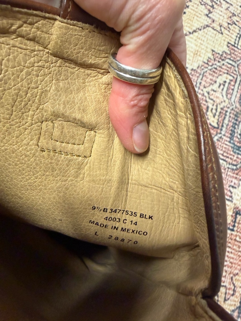 Frye Paige Leather Tall Riding Boots - Cognac - Picture 11 of 14
